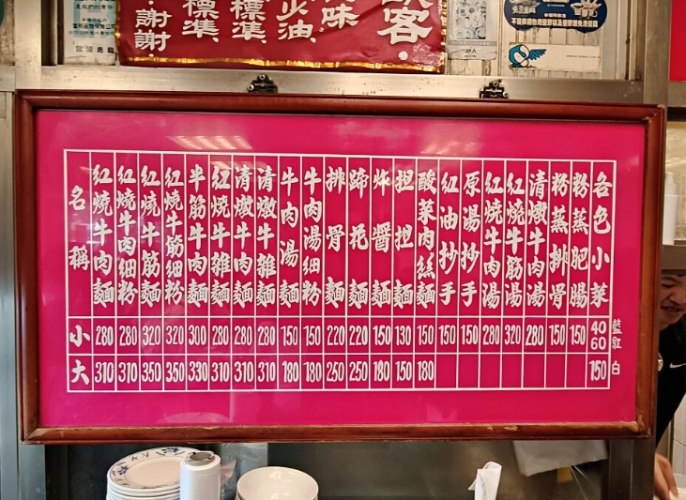 永康街牛肉麵推薦