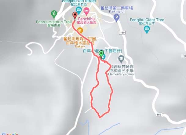 奮起湖環湖步道