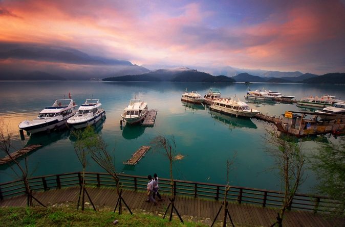 涵碧步道 自行車