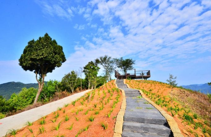 麻竹湖步道交通