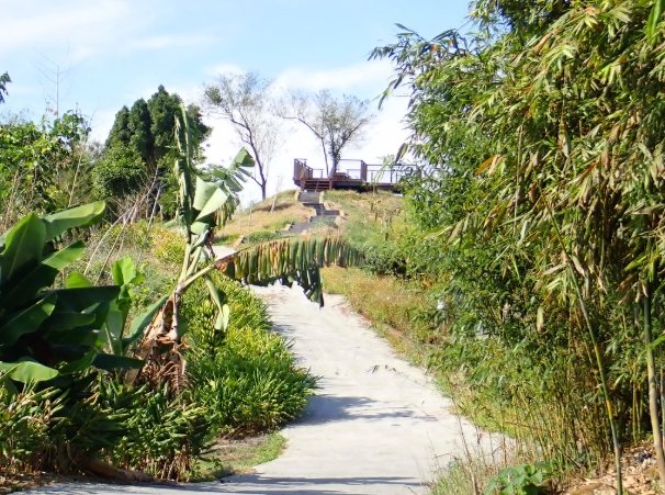 麻竹湖步道交通