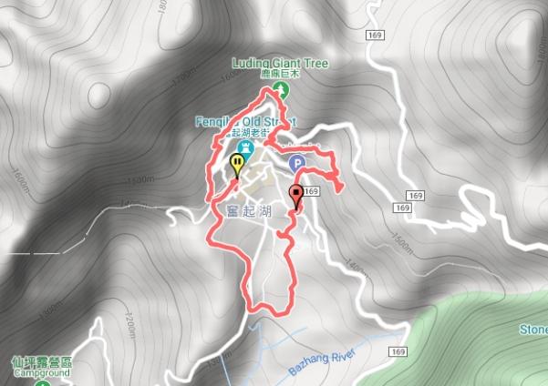 奮起湖步道路線