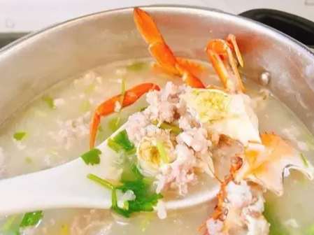 電鍋煮螃蟹粥 電鍋煮螃蟹粥