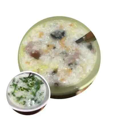 皮蛋粥健康素食