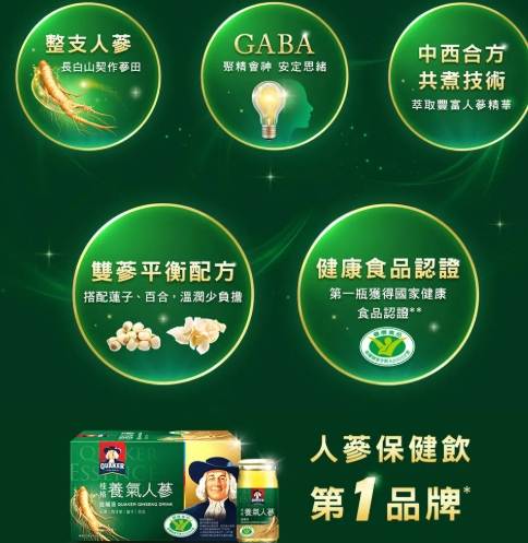 桂格養氣人蔘副作用