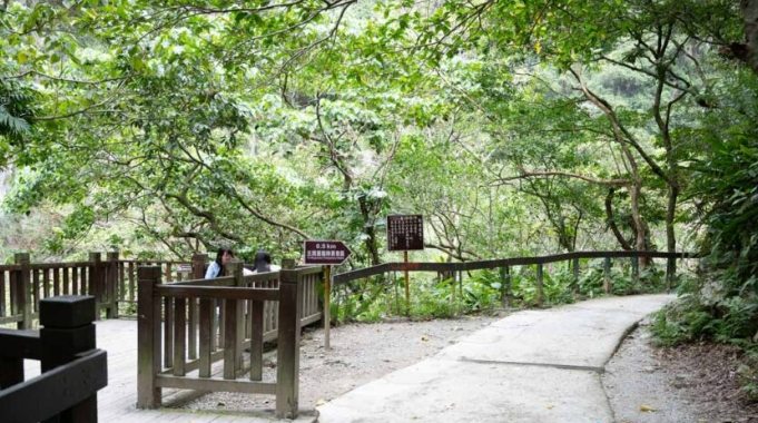 砂卡礑步道路線