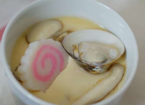 日式蒸蛋 蛤蜊 日式蒸蛋 蛤蜊