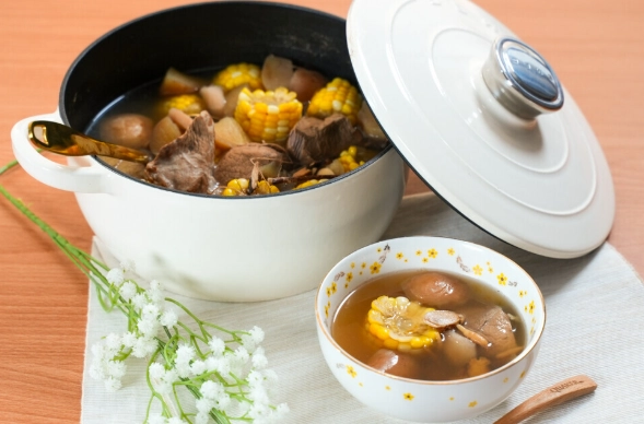 太子參蘋果湯做法