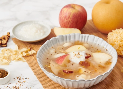 太子參蘋果水做法