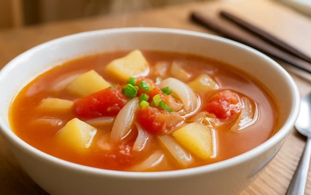 蕃茄薯仔洋蔥湯感冒