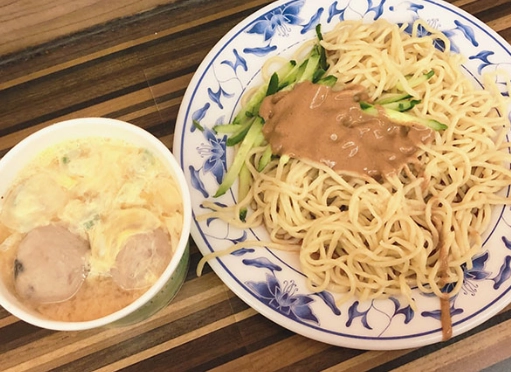 嘉義涼麵吃法