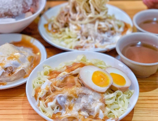 嘉義涼麵吃法