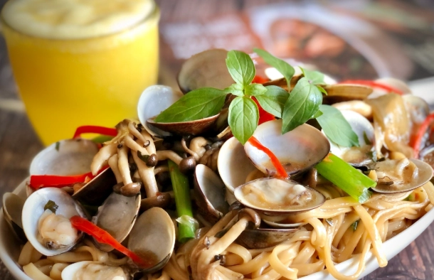 台灣蛤蜊炒麵食譜