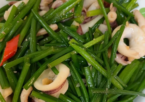 韭菜花海鮮食譜