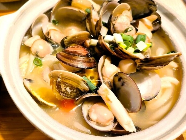 蛤蜊烏龍麵食譜