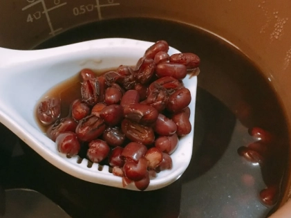 象印電子鍋煮紅豆湯