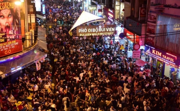 胡志明市夜生活消費