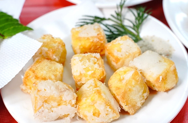 台灣小吃糕渣卜肉