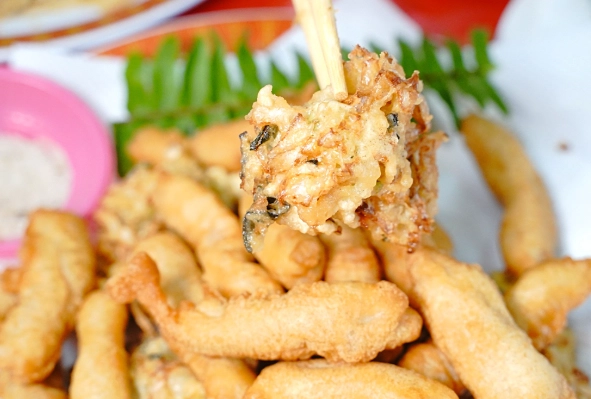 台灣小吃糕渣卜肉