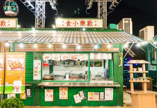 香港海洋公园美食