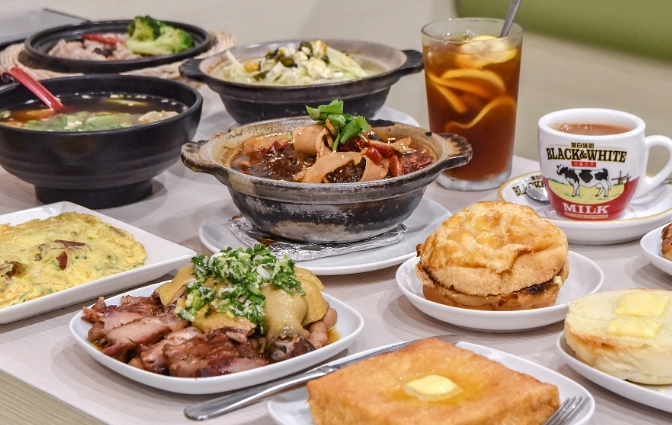 港式茶餐廳美食