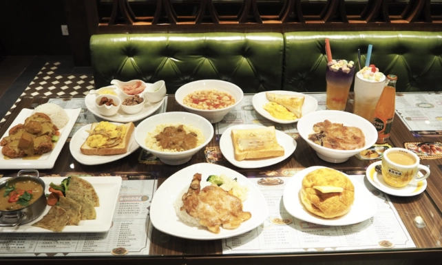 港式茶餐廳美食