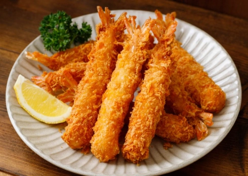 一隻炸蝦卡路里