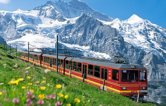 瑞士三月旅遊