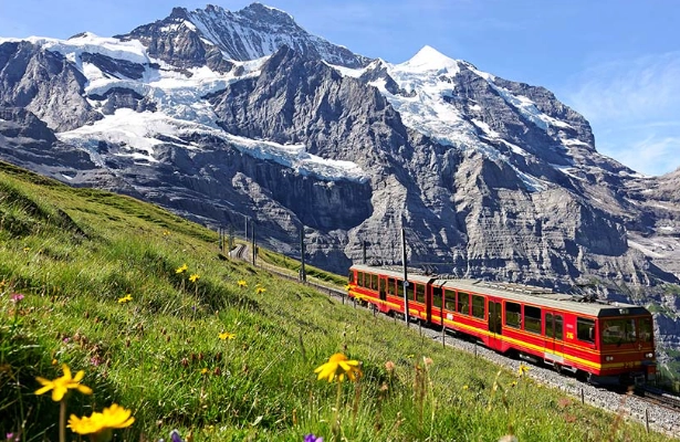 瑞士三月旅遊