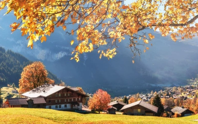 瑞士秋季月份 瑞士秋季月份