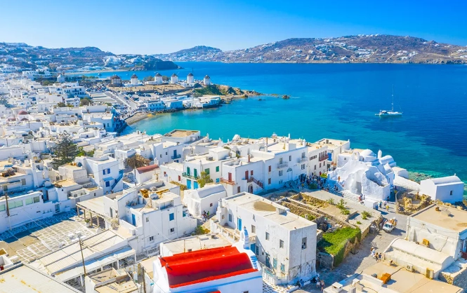 米克諾斯 聖托里尼 比較