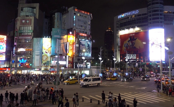西門町晚上