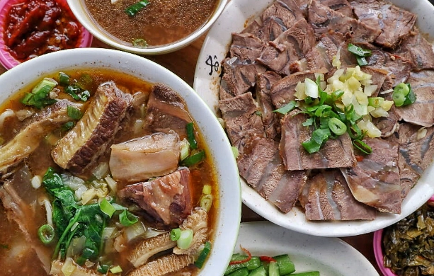 台中牛肉麵店