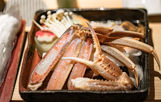 城崎溫泉螃蟹吃到飽
