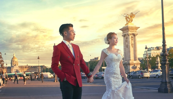 巴黎pre wedding