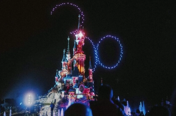 迪士尼樂園夜間表演