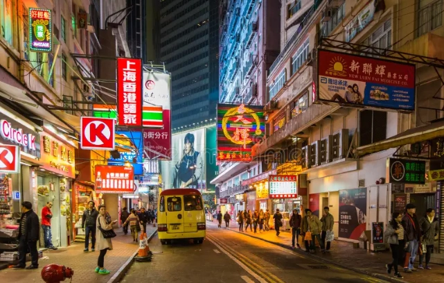 香港夜市