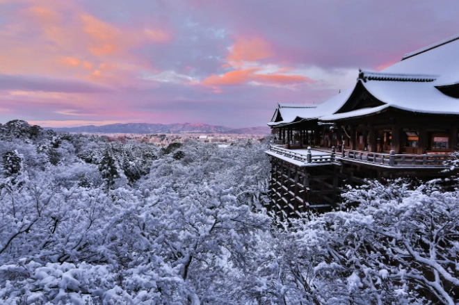 京都雪景景點