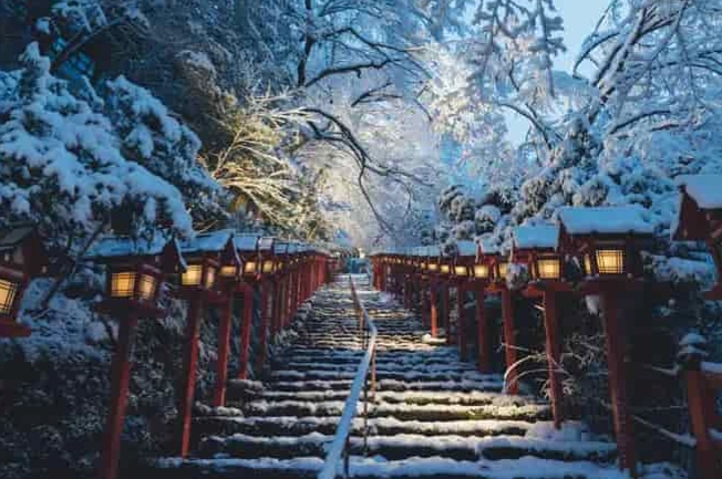 京都雪景景點