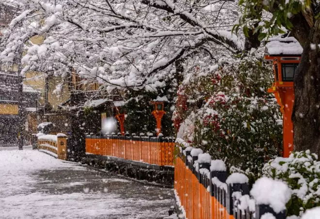 京都雪景 京都雪景