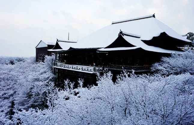 京都下雪
