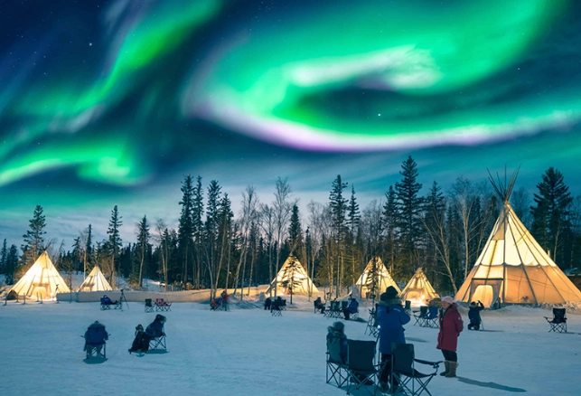 加拿大極光自由行