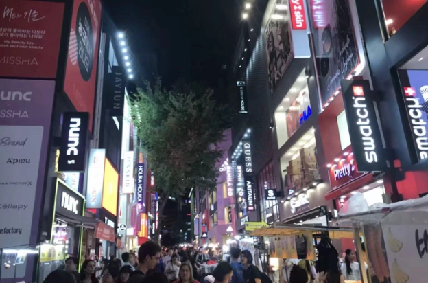 首爾明洞地下街路線