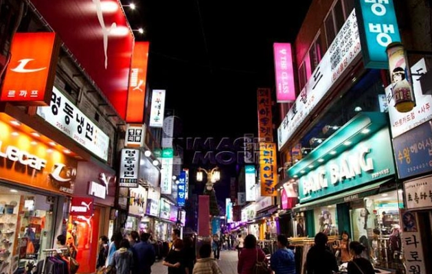 首爾明洞地下街路線