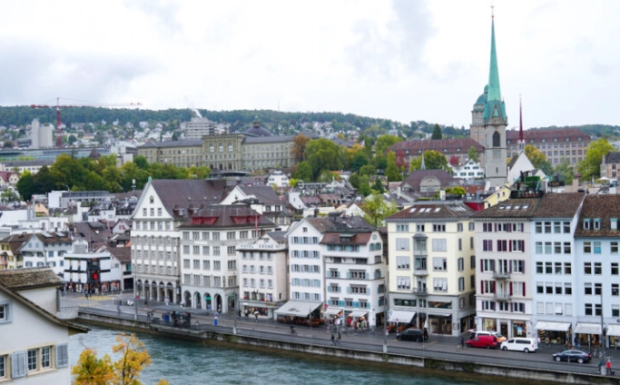 蘇黎世景點地圖