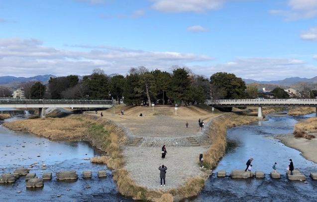 鴨川三角洲景點