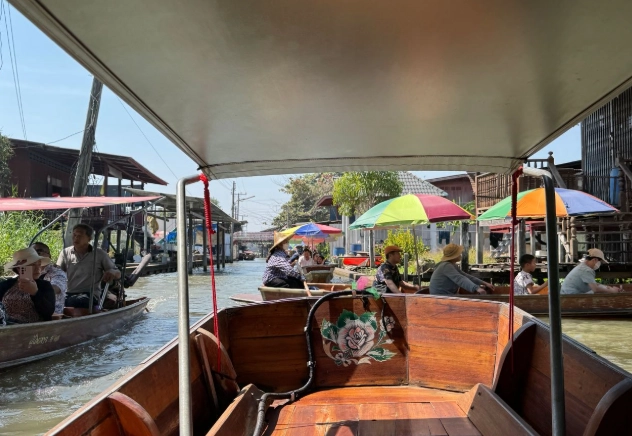 丹嫩莎朵水上市場船費