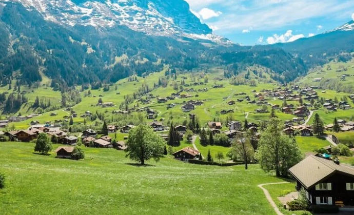 瑞士格林德瓦旅遊