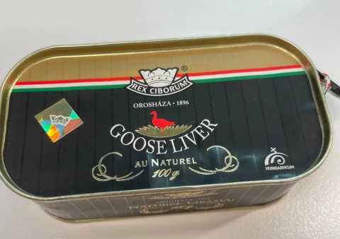 鵝肝醬罐頭 入境