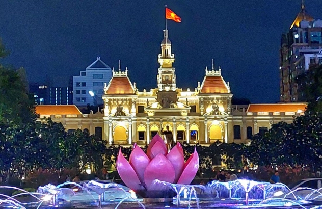 越南胡志明市地圖